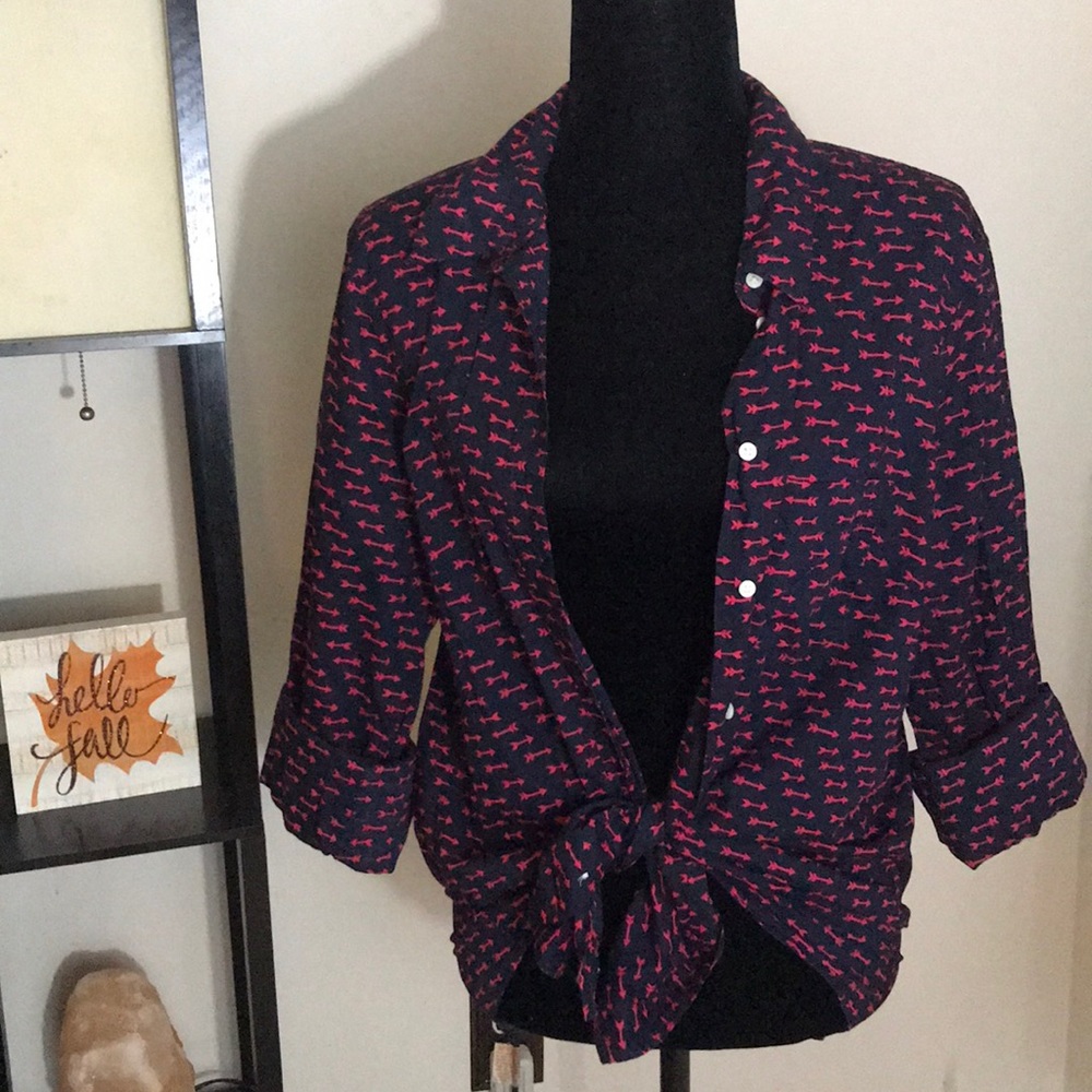 Gap Boyfriend Button Down Shirt